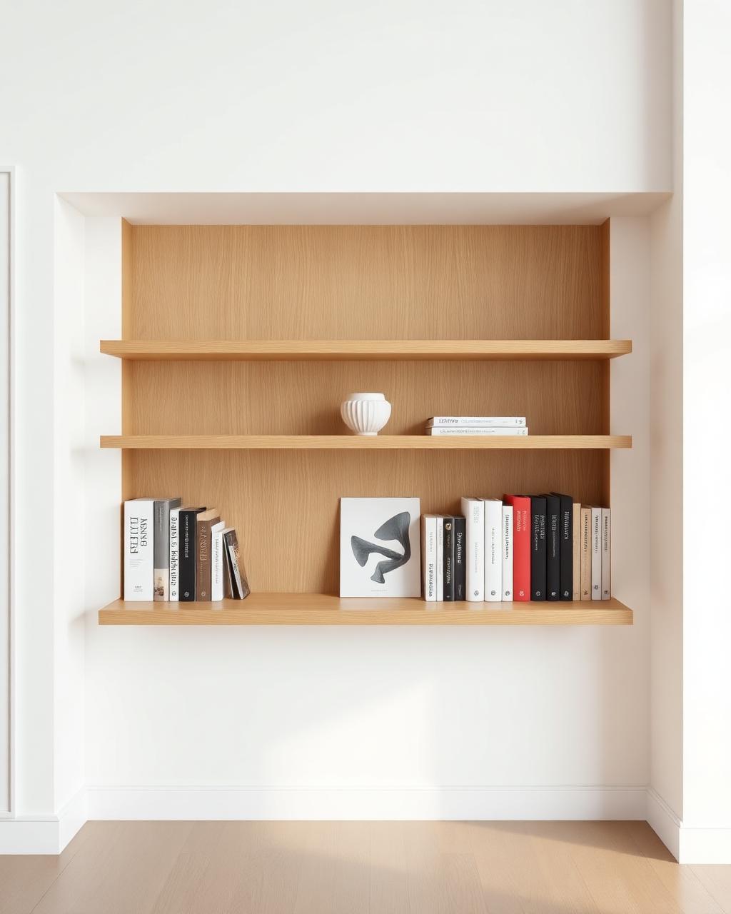 Floating Bookshelves